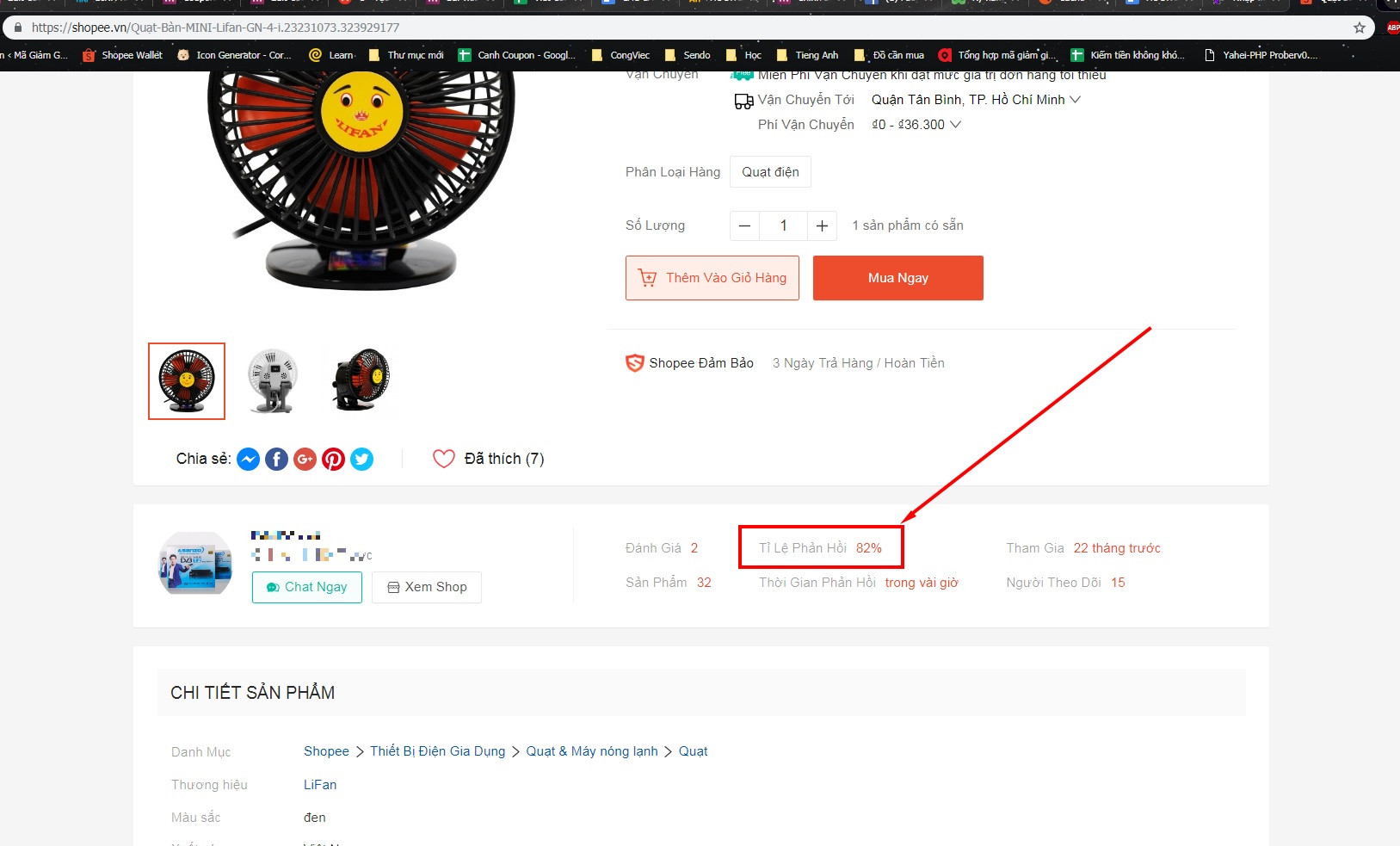 Alt text: Phản hồi khách hàng nhanh chóng trên Shopee giúp tăng độ tin cậy và tỷ lệ chuyển đổi