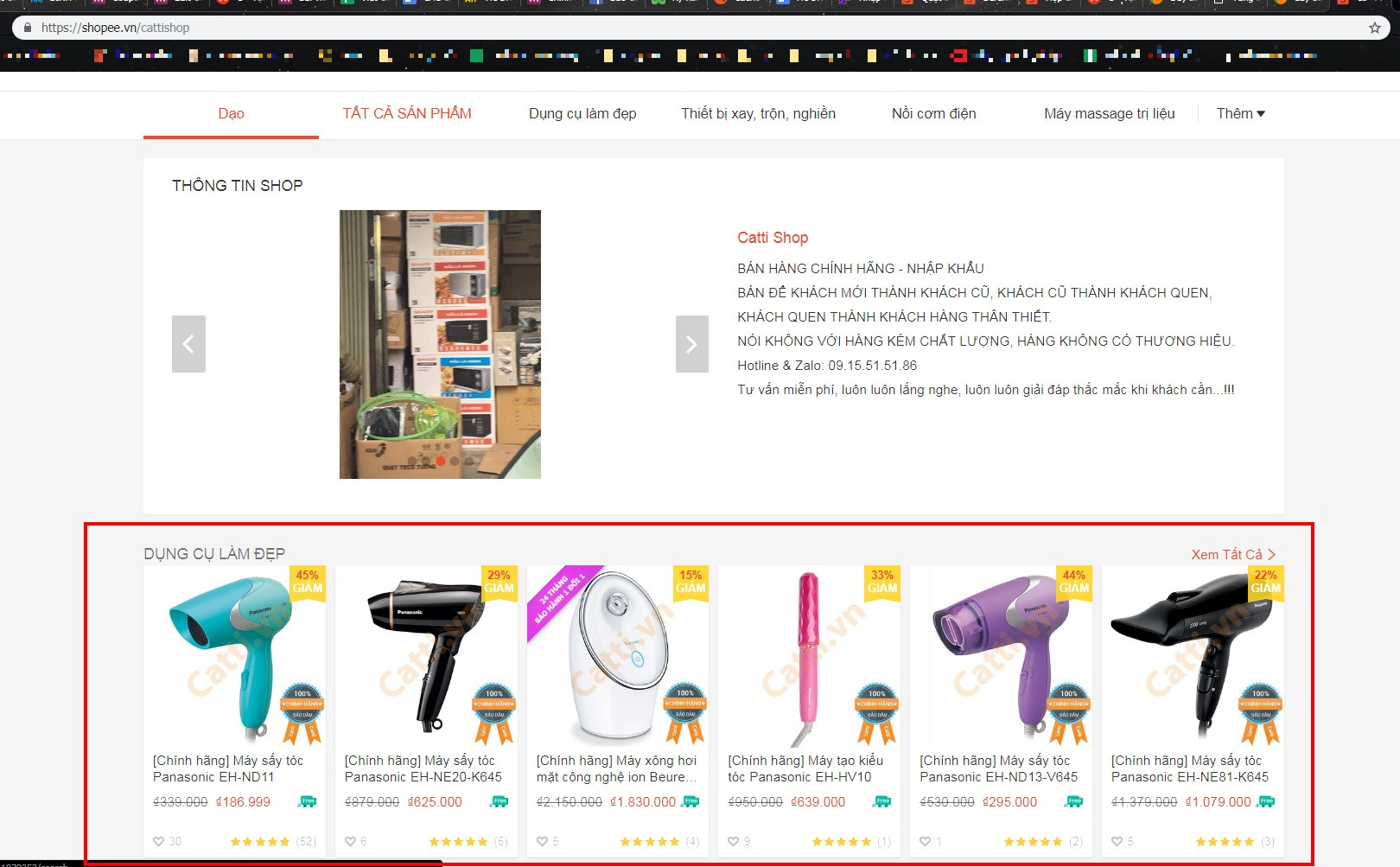 Alt text: Tính năng "Đẩy sản phẩm" trên Shopee giúp tăng khả năng tiếp cận khách hàng