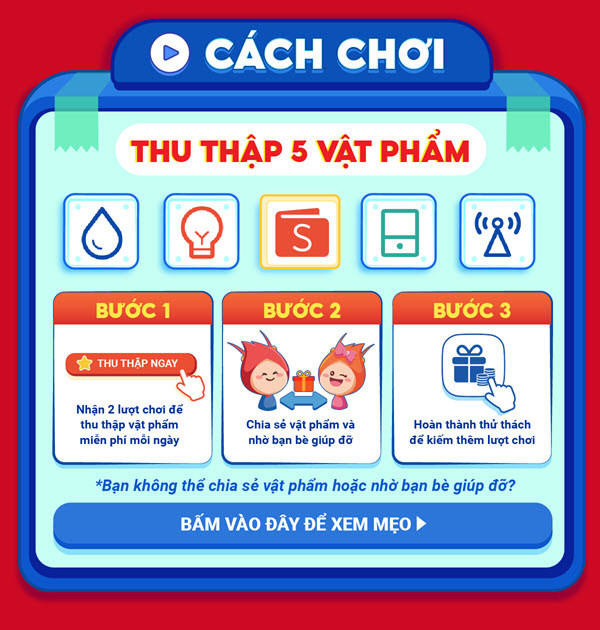 Hướng dẫn vào Shopee Game Truy Tìm Mảnh Ghép IOS Android