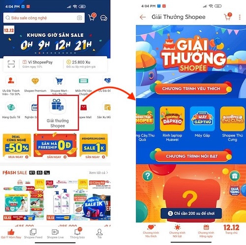 Hướng dẫn chơi game Shopee thú cưng