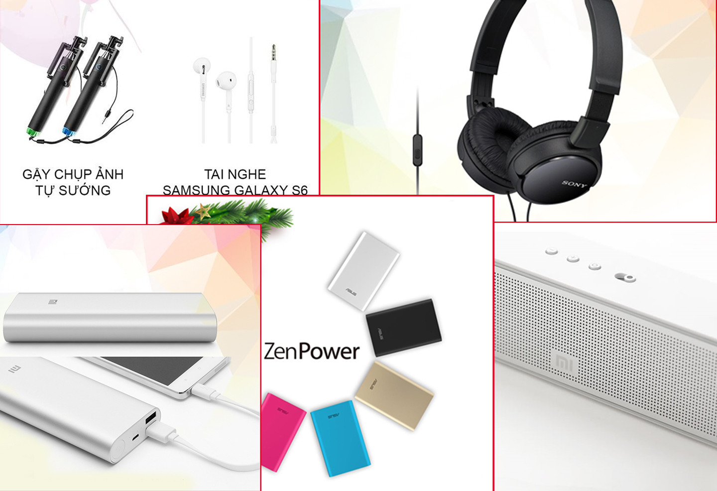 CellphoneS bán đa dạng các mẫu phụ kiện