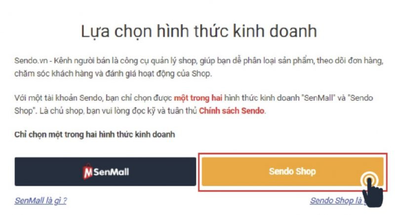 Chọn hình thức kinh doanh