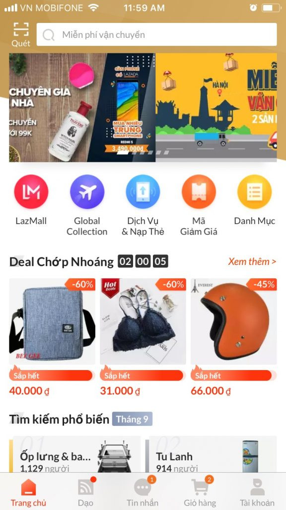 Hướng dẫn mua hàng trên Lazada App – Mua sắm trên Lazada App