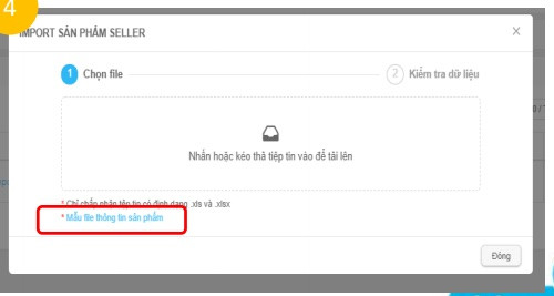 Hướng dẫn bán hàng Tiki, cách lấy mẫu đăng tải sản phẩm