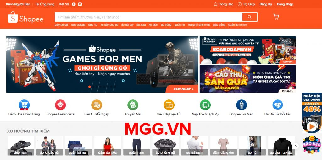 Hướng dẫn cách đăng ký bán hàng trên Shopee.vn