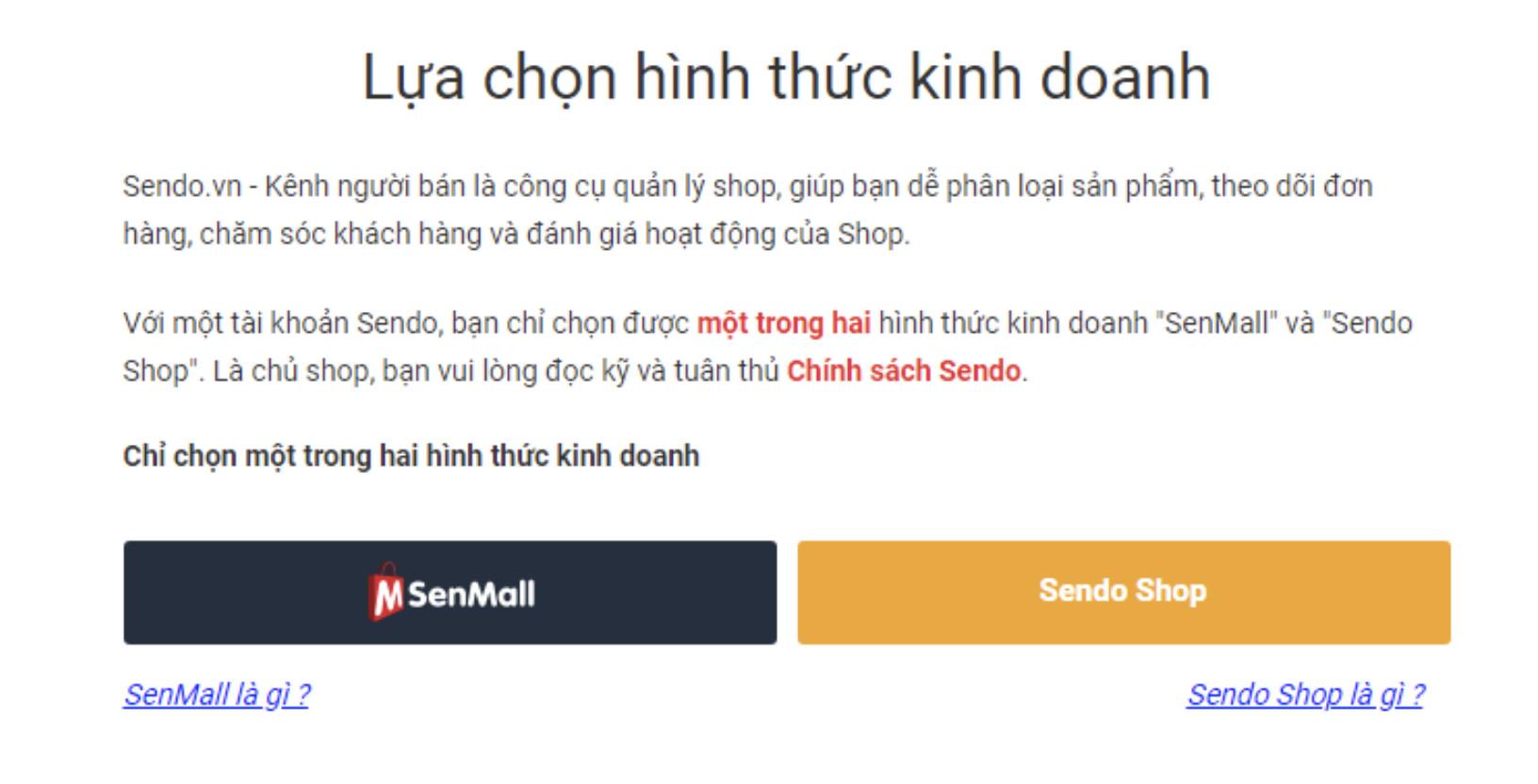 Lựa chọn hình thức kinh doanh