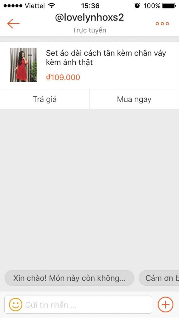 Mua hàng Shopee được trả giá