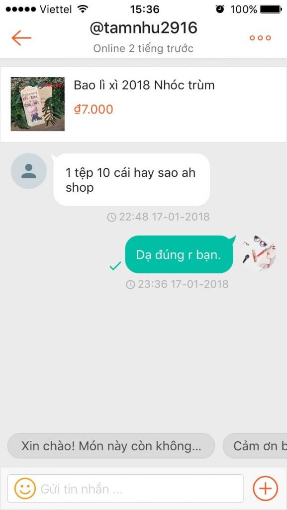 Mua sắm trên Shopee bạn có thể hỏi đáp như ngoài đời