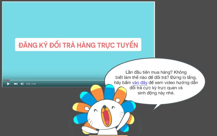 Video hướng dẫn đổi trả hàng trên Lazada