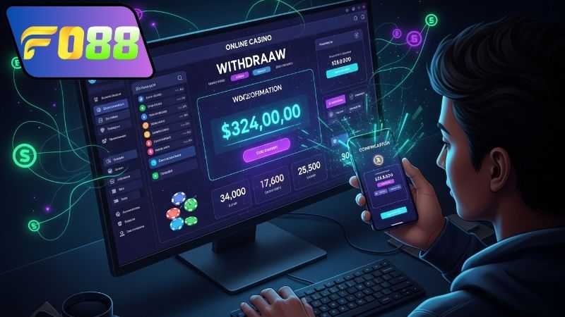 Làm sao để rút tiền nhanh trên Fo88 hiệu quả nhất